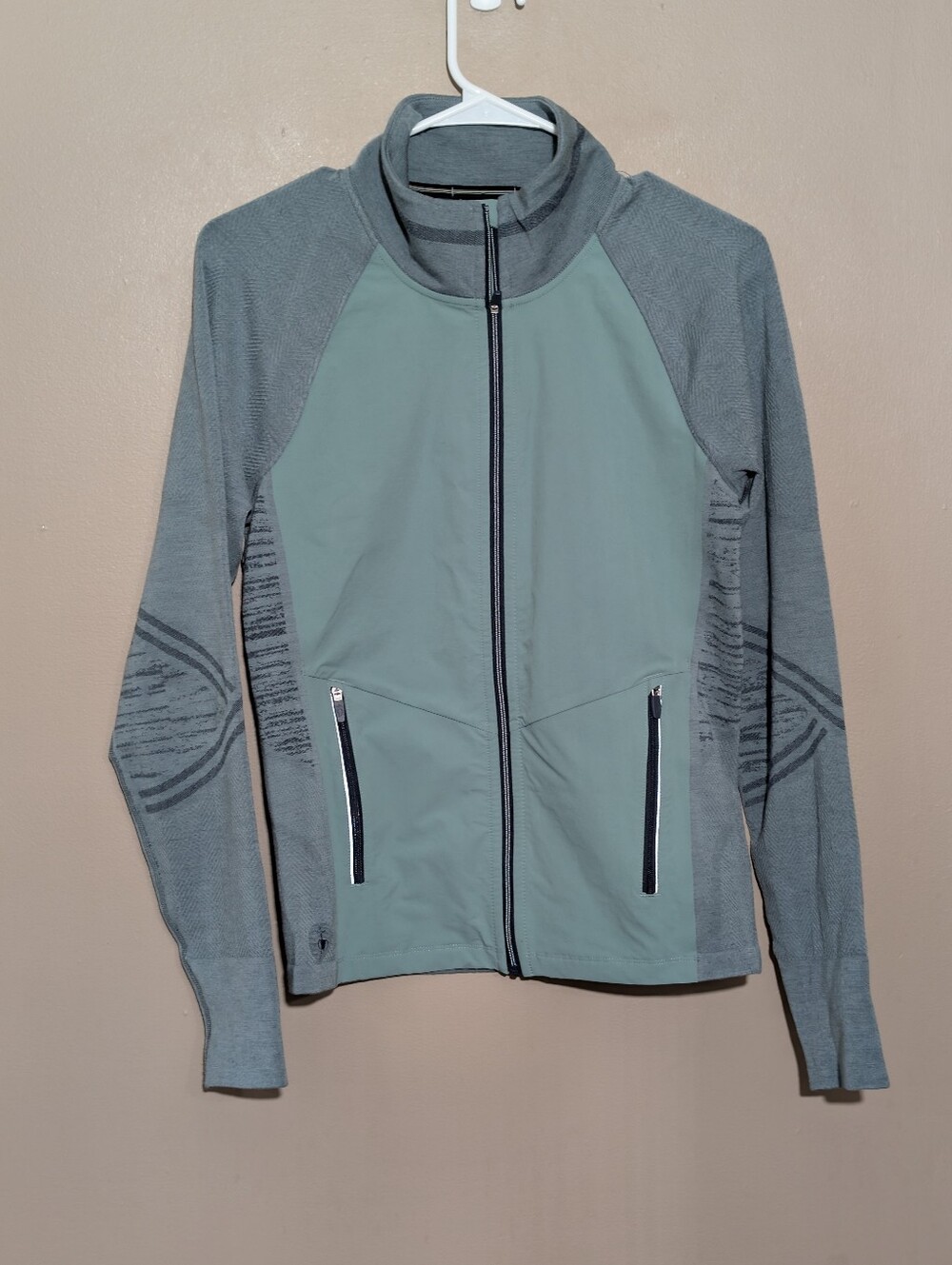 Smartwool Intraknit Jacket Mens Lead Active Merino Full Zip Outdoor Fast Dry